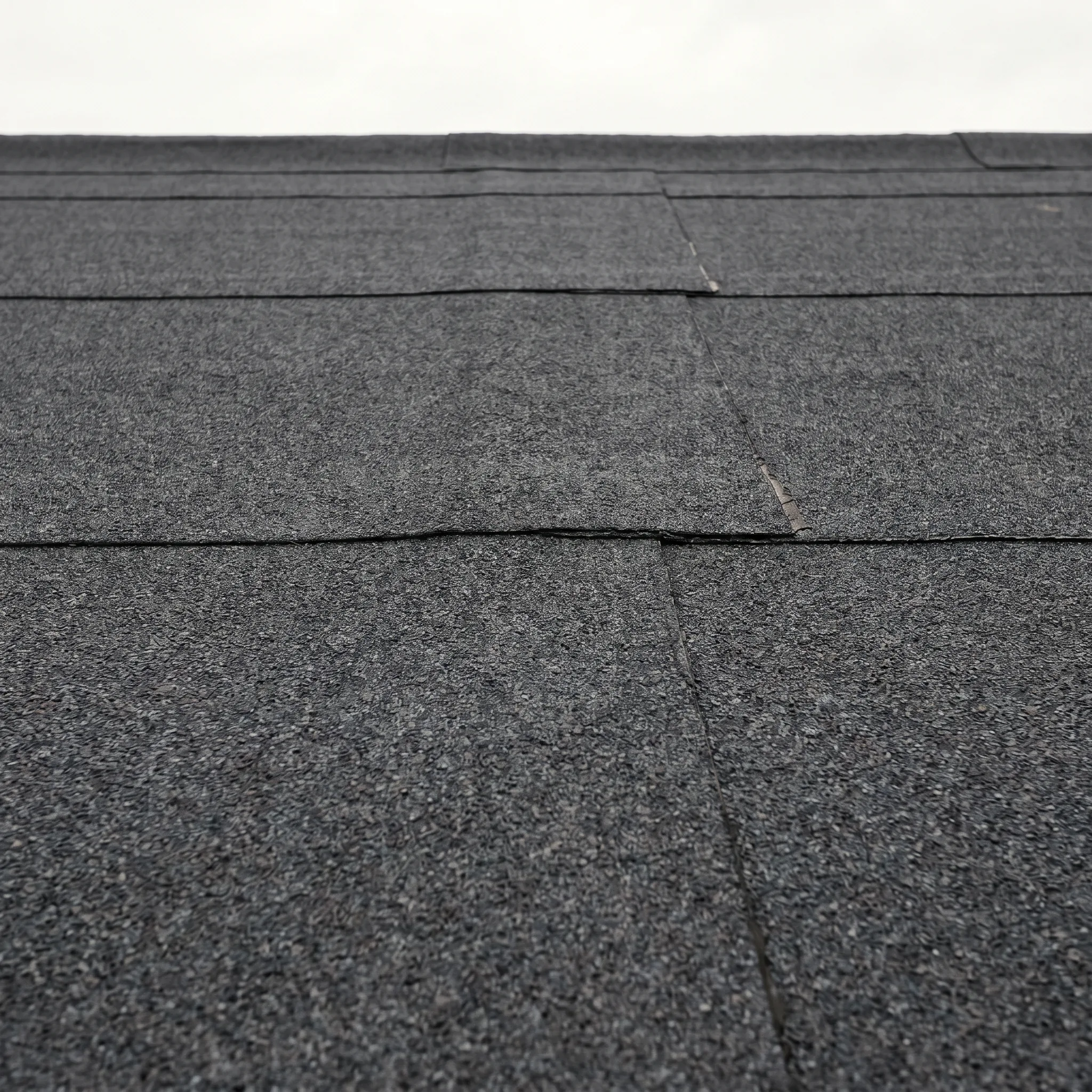 Toiture terrasse en membrane bitumineuse compatible avec un traitement cool roof