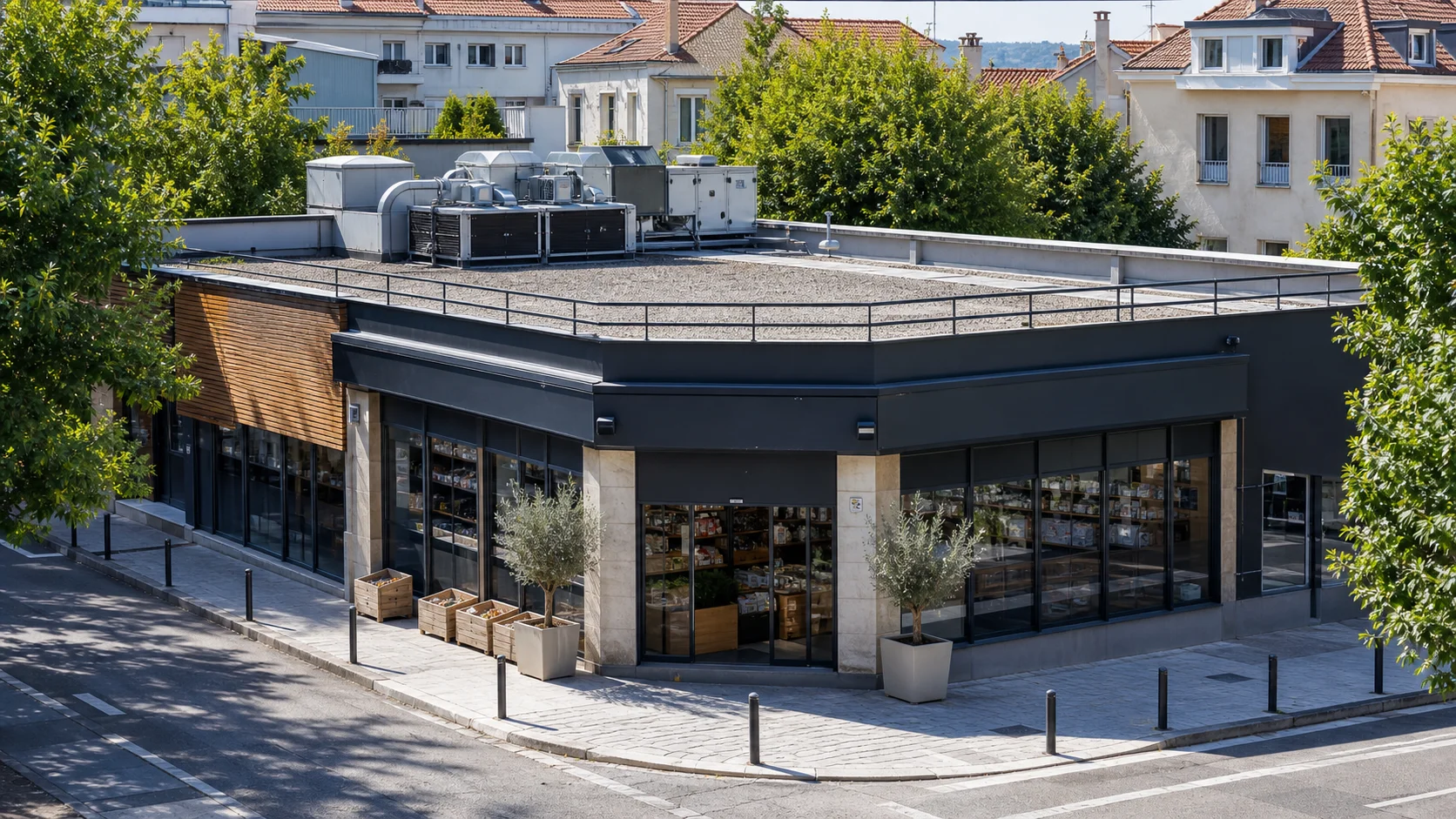 Commerces et moyennes surfaces