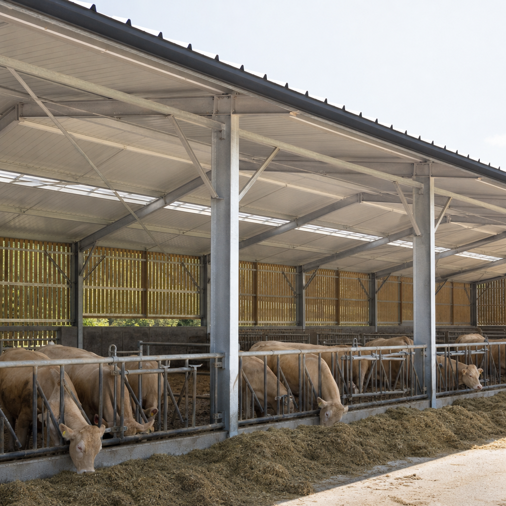 Bâtiments d’élevage bovin